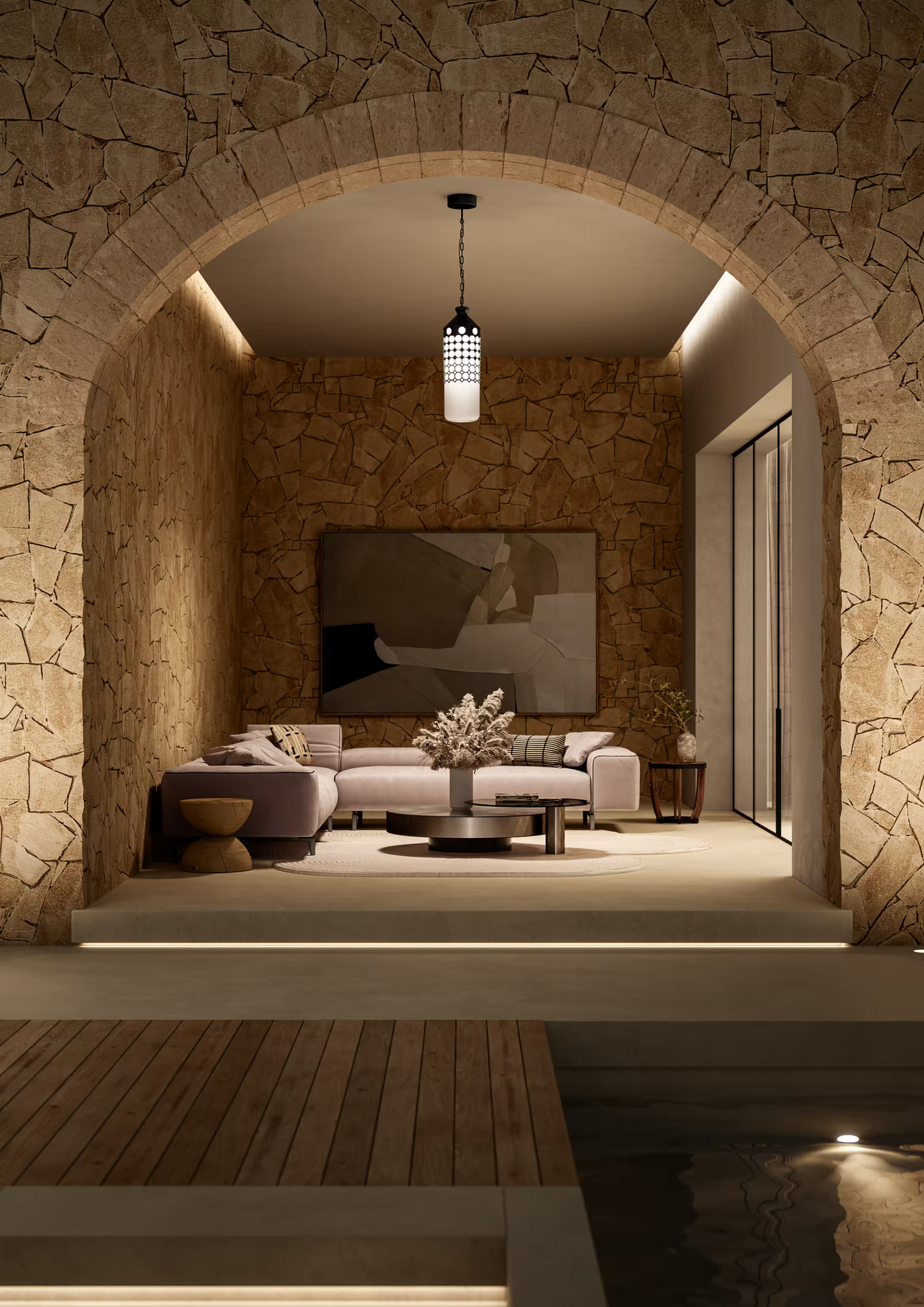 La Spazio Outdoor Pendant