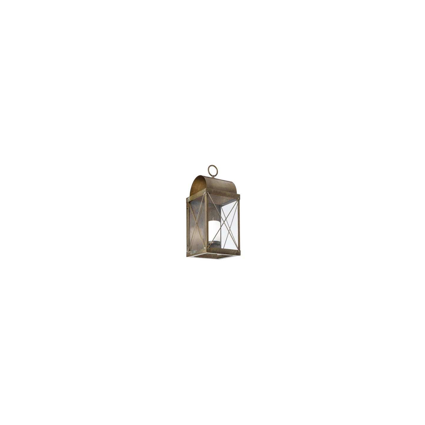 Lanterne 265.13 Outdoor Wall Light in Brass