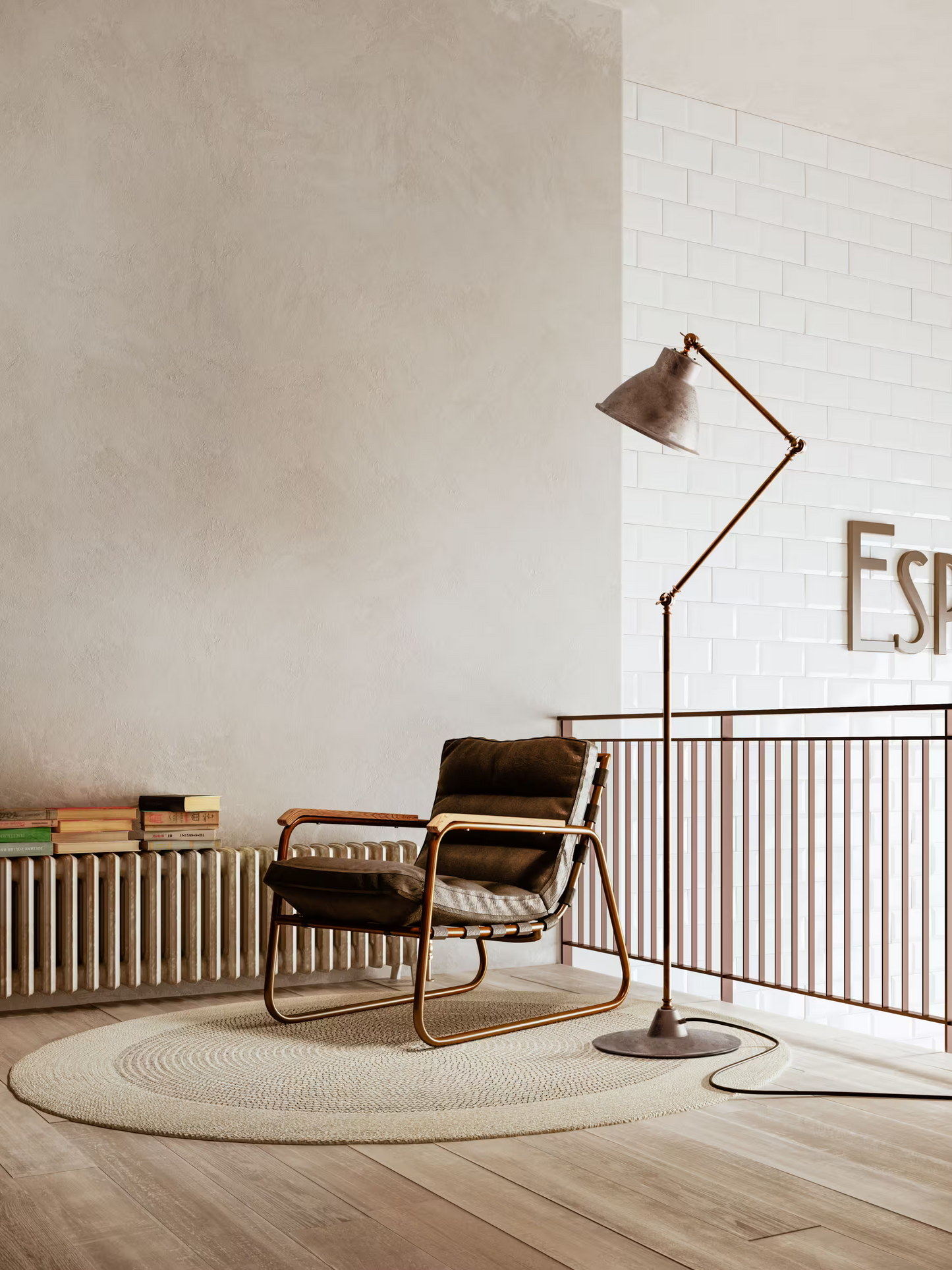 Loft Functional Indoor Floor Lamp
