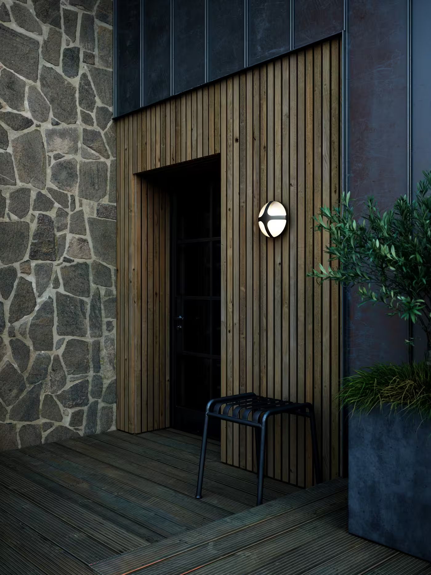Cross 20 Outdoor Wall Light