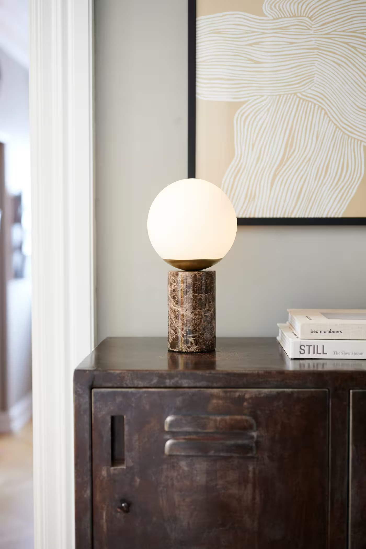 Lilly Marble Table Lamp