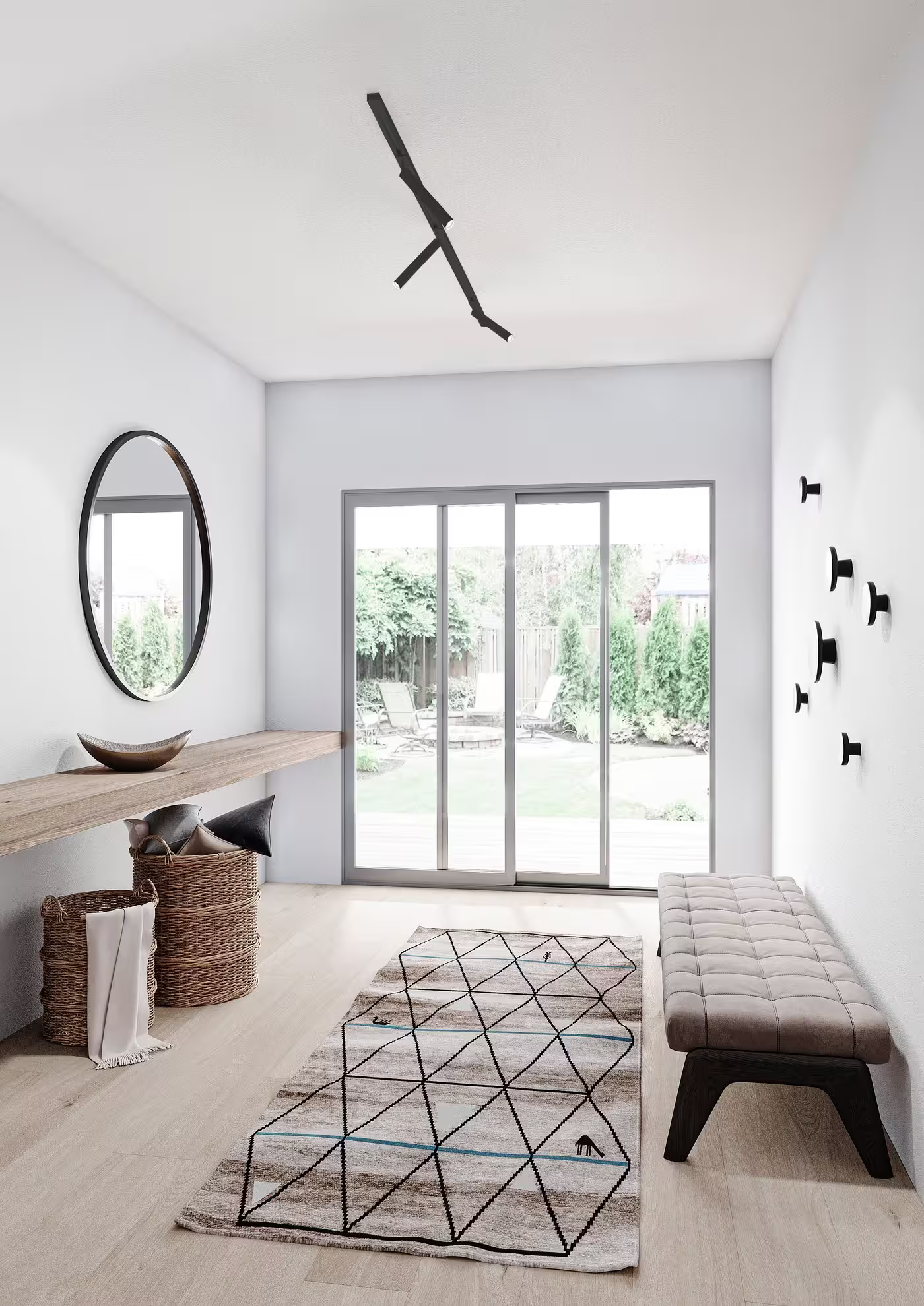 Omari Link Ceiling Track Light