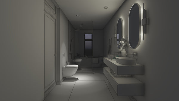 Bathroom night navigation