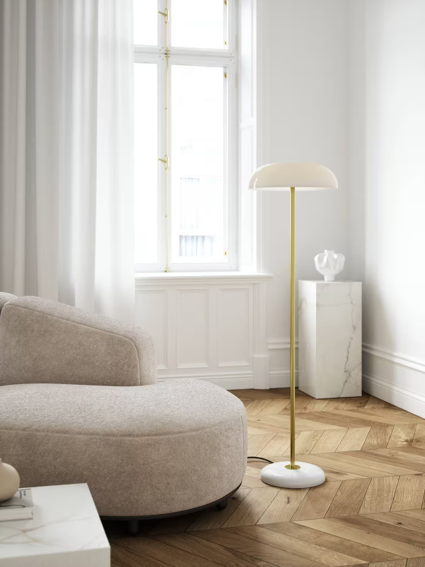 Glossy Floor Lamp