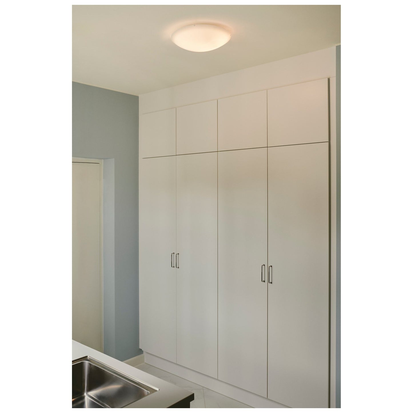 Standard 38 Ceiling Light in White