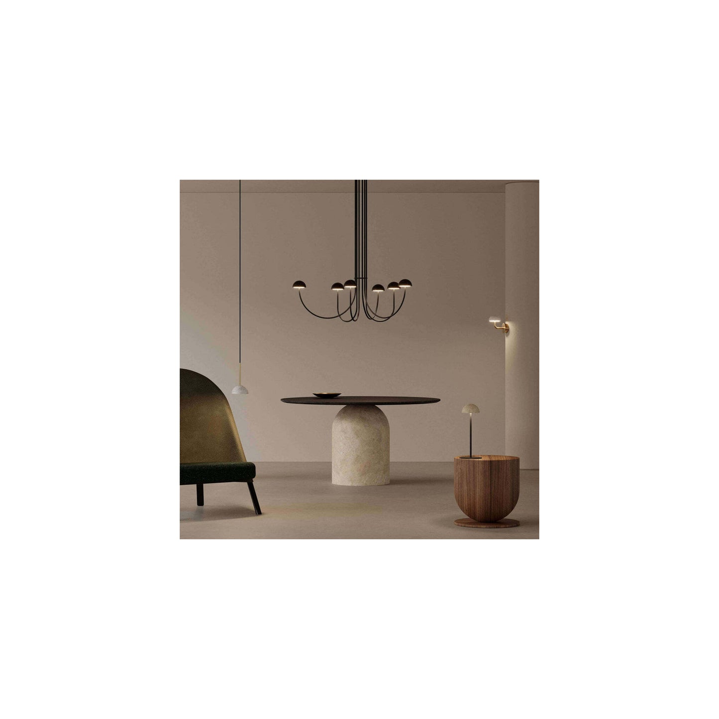 Dussa 6-Light LED Chandelier