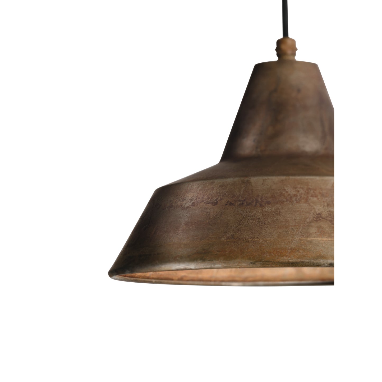 Officina Indoor Pendant in Antique Iron