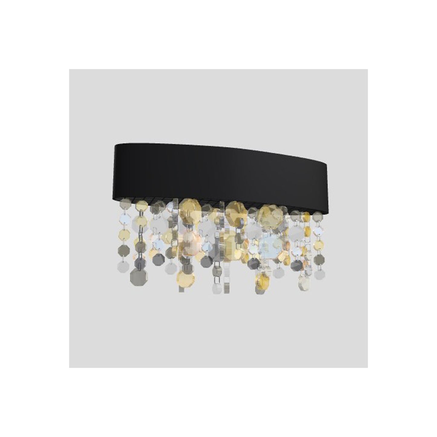 Ola A1 OV 30 E14 Wall Light with Colored Glass