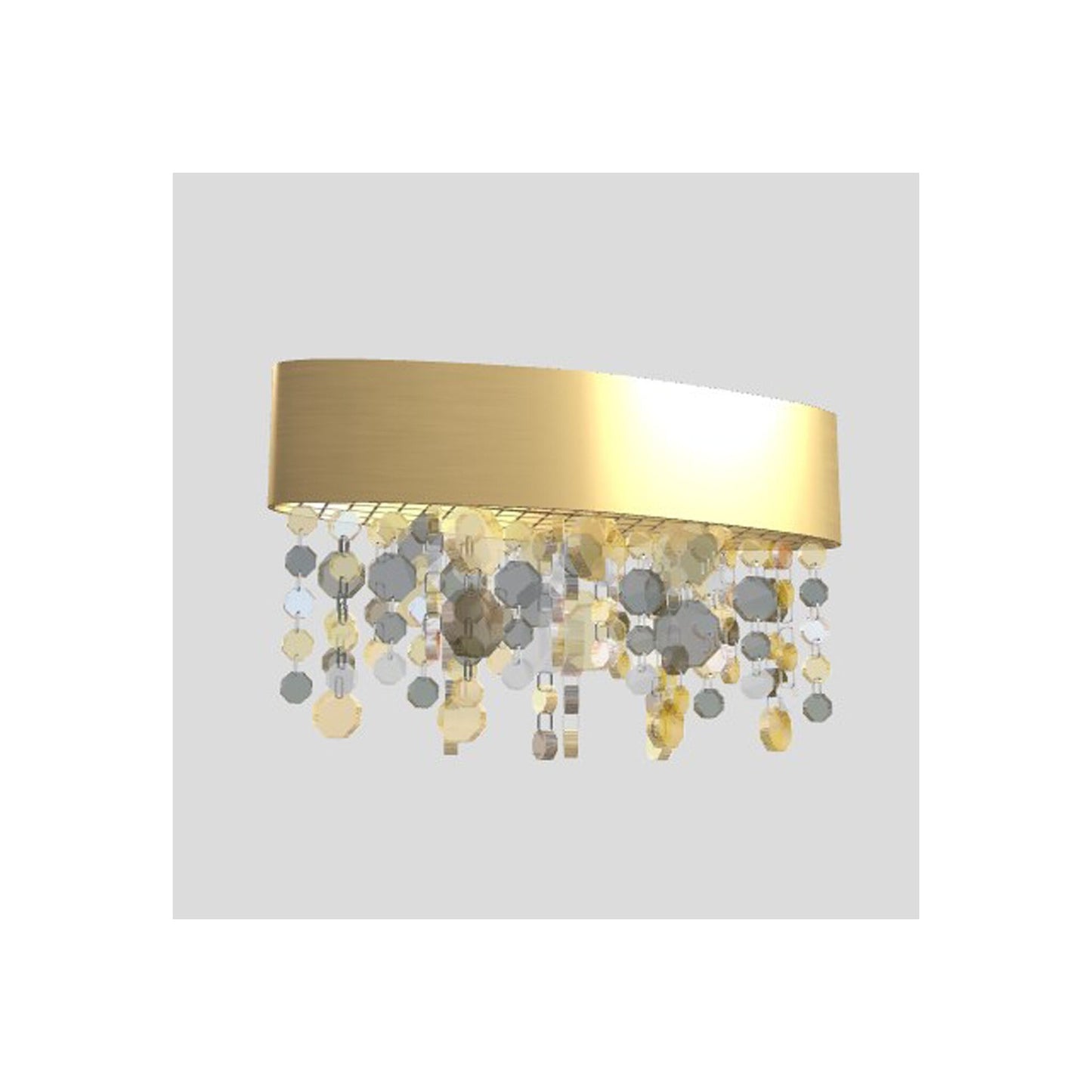 Ola A1 OV 30 E14 Wall Light with Colored Glass
