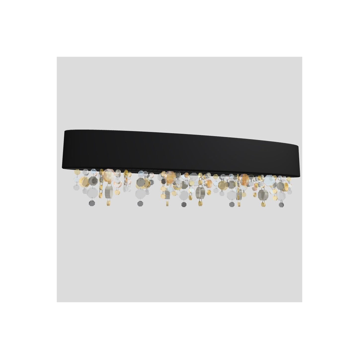 Ola A2 OV 70 LED Wall Light with Colored Glass