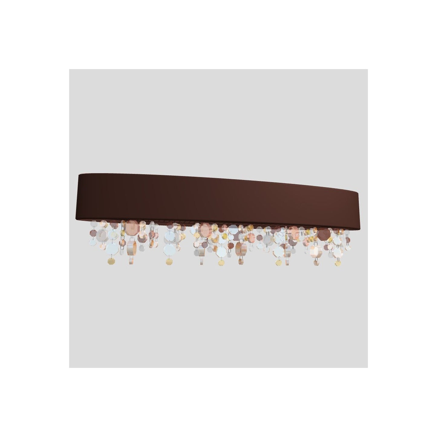 Ola A2 OV 70 LED Wall Light with Colored Glass