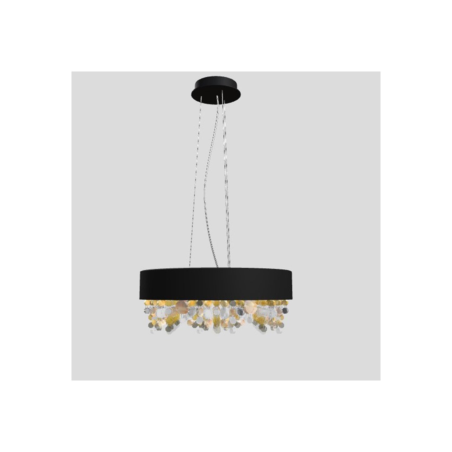 Ola S6 40 Small LED Pendant with Colored Glass