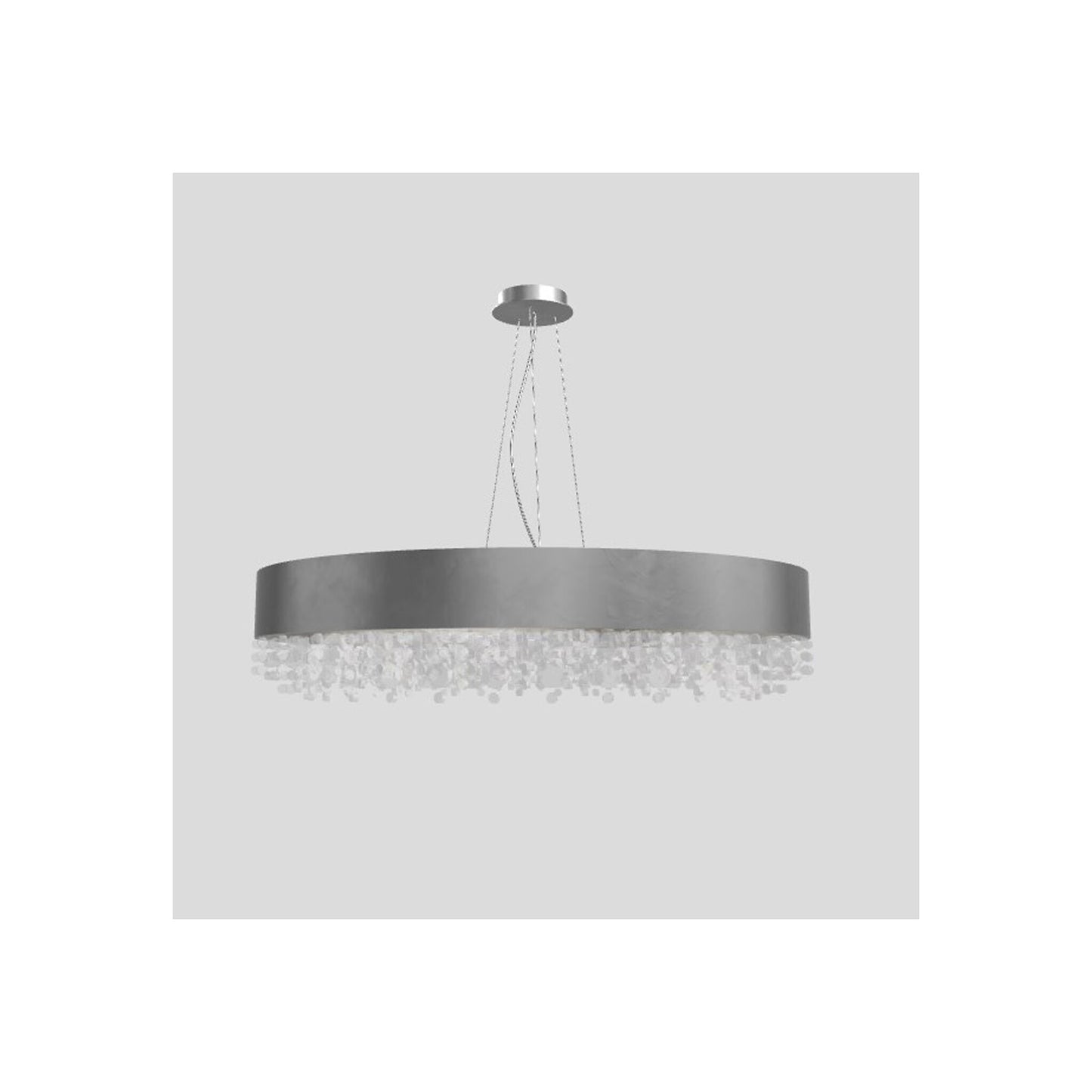 Ola S6 90 Large LED Pendant with Colored Glass