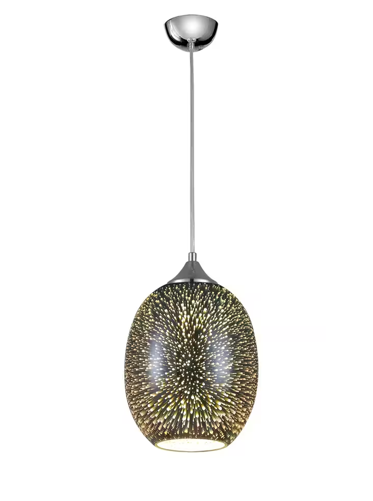 Vivid Elliptic Pendant