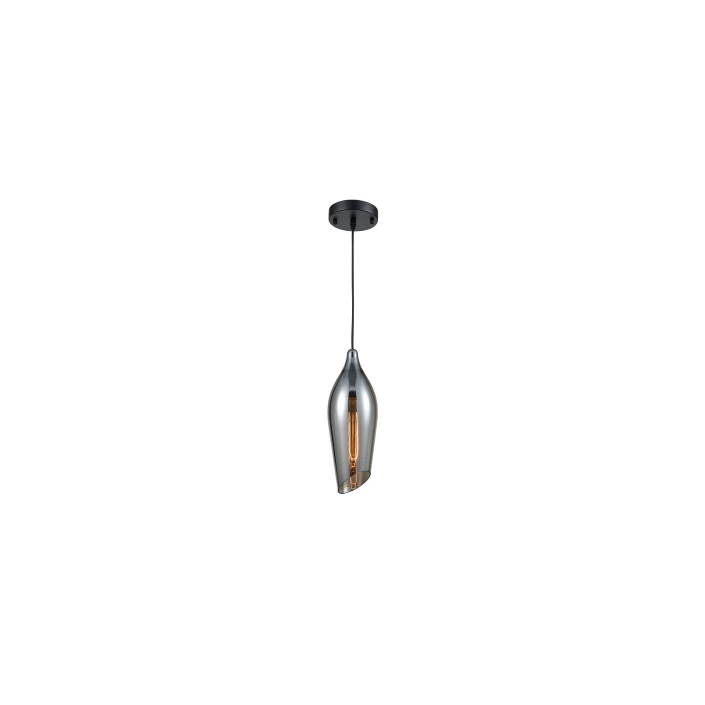 Fade Small LED Pendant in Black