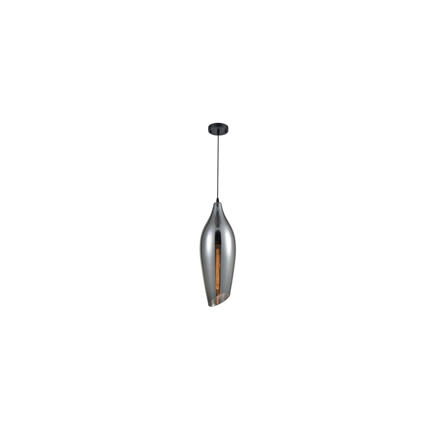 Fade Small LED Pendant in Black