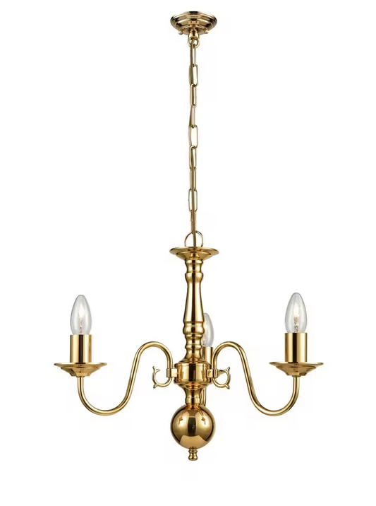 Robus 3-Light Chandelier