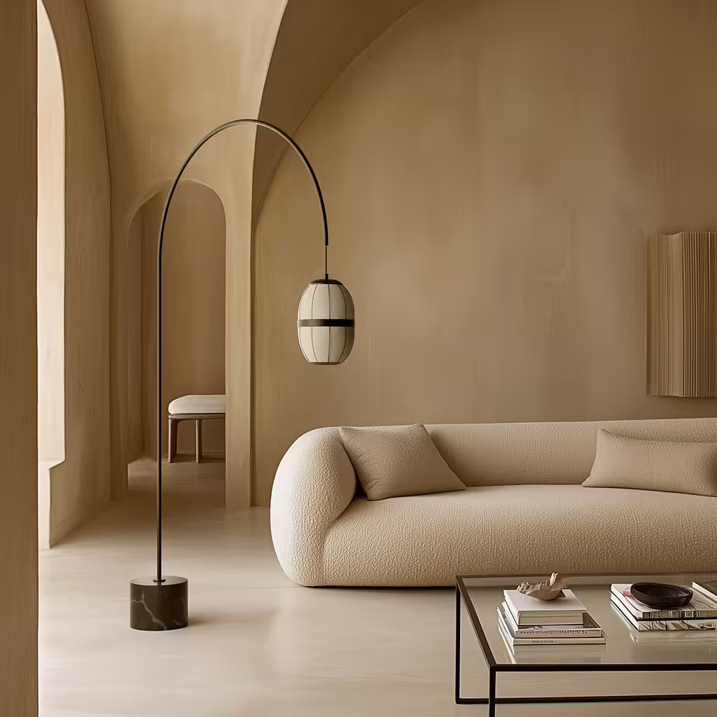 Aromas Pull Arc Floor Lamp