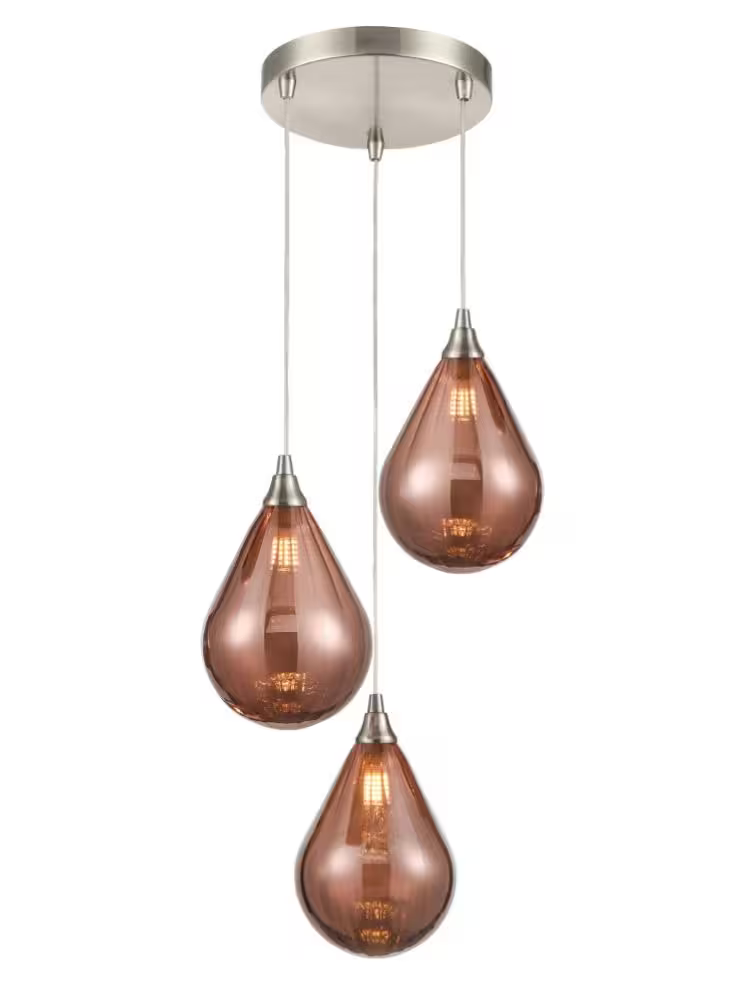 Pirum 3-Light Round Pendant