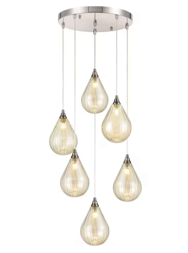Pirum 6-Light Round Pendant