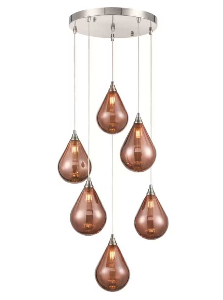 Pirum 6-Light Round Pendant