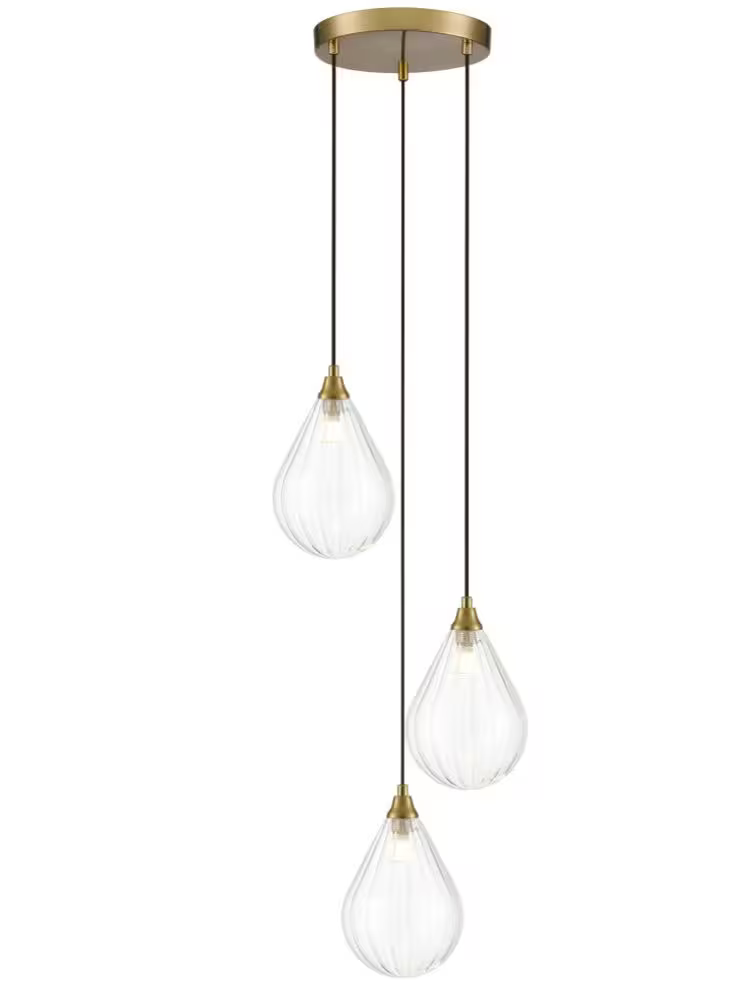 Pirum 3-Light Round Pendant