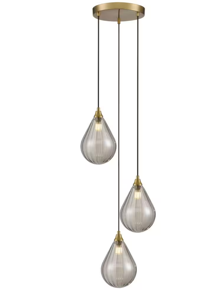 Pirum 3-Light Round Pendant