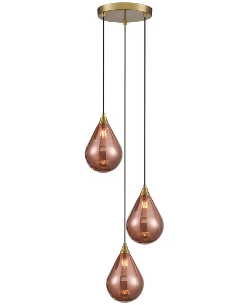Pirum 3-Light Round Pendant
