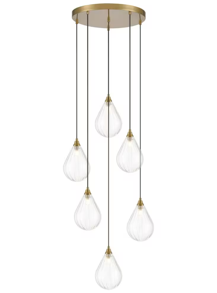 Pirum 6-Light Round Pendant