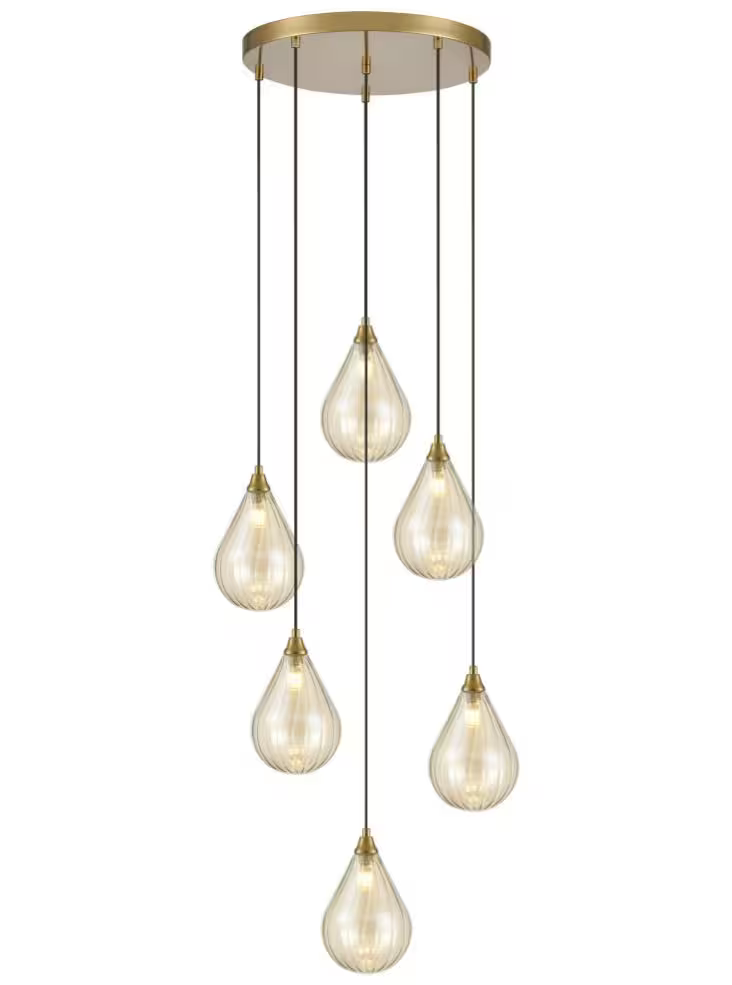 Pirum 6-Light Round Pendant