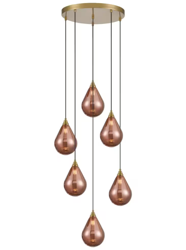 Pirum 6-Light Round Pendant