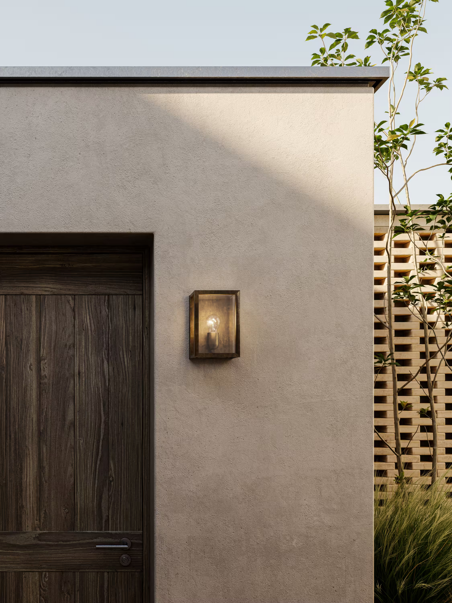 Quadro Outdoor Wall Light