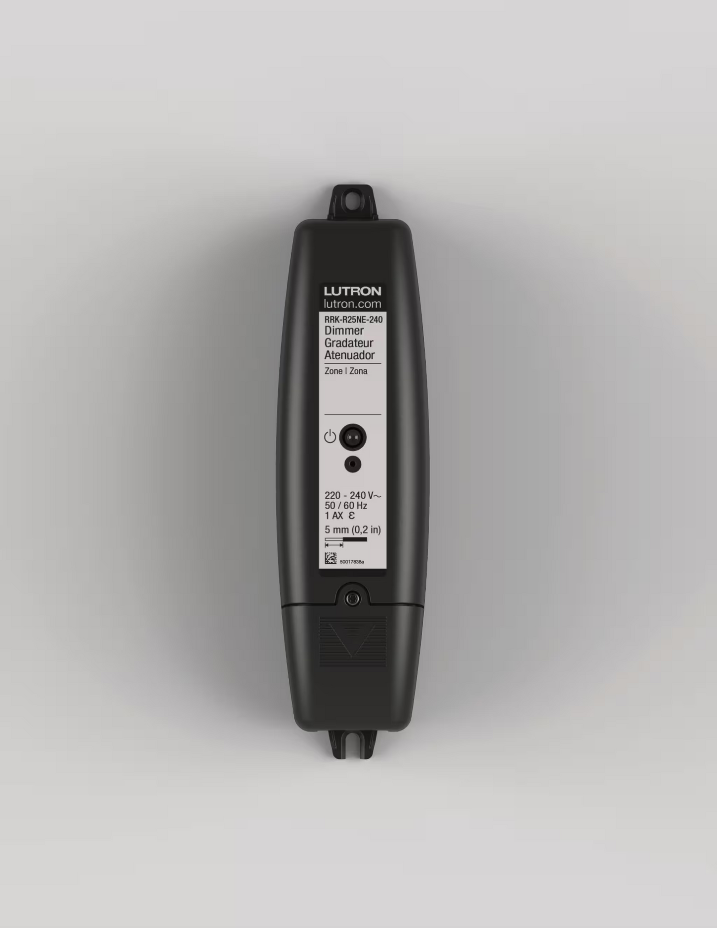 Wireless Dimmer Module, Inline 6A Switched in Black