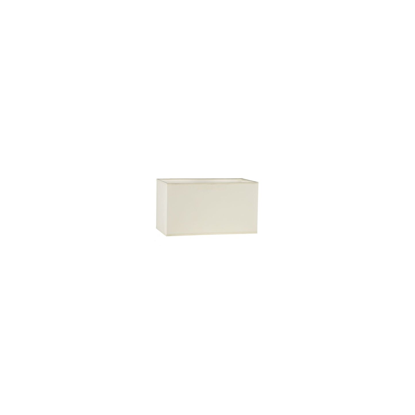 Piza 34cm Cotton Rectangle Shade in Cream