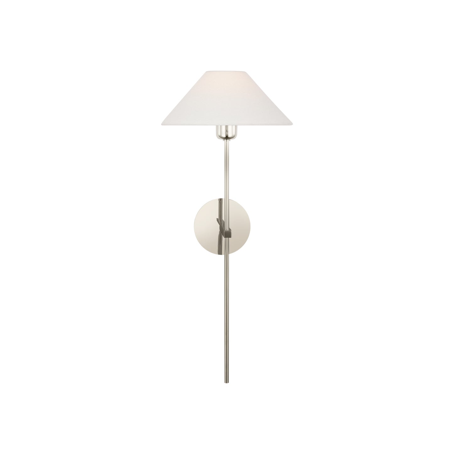 Hackney 25" Tail Sconce with Linen Shade