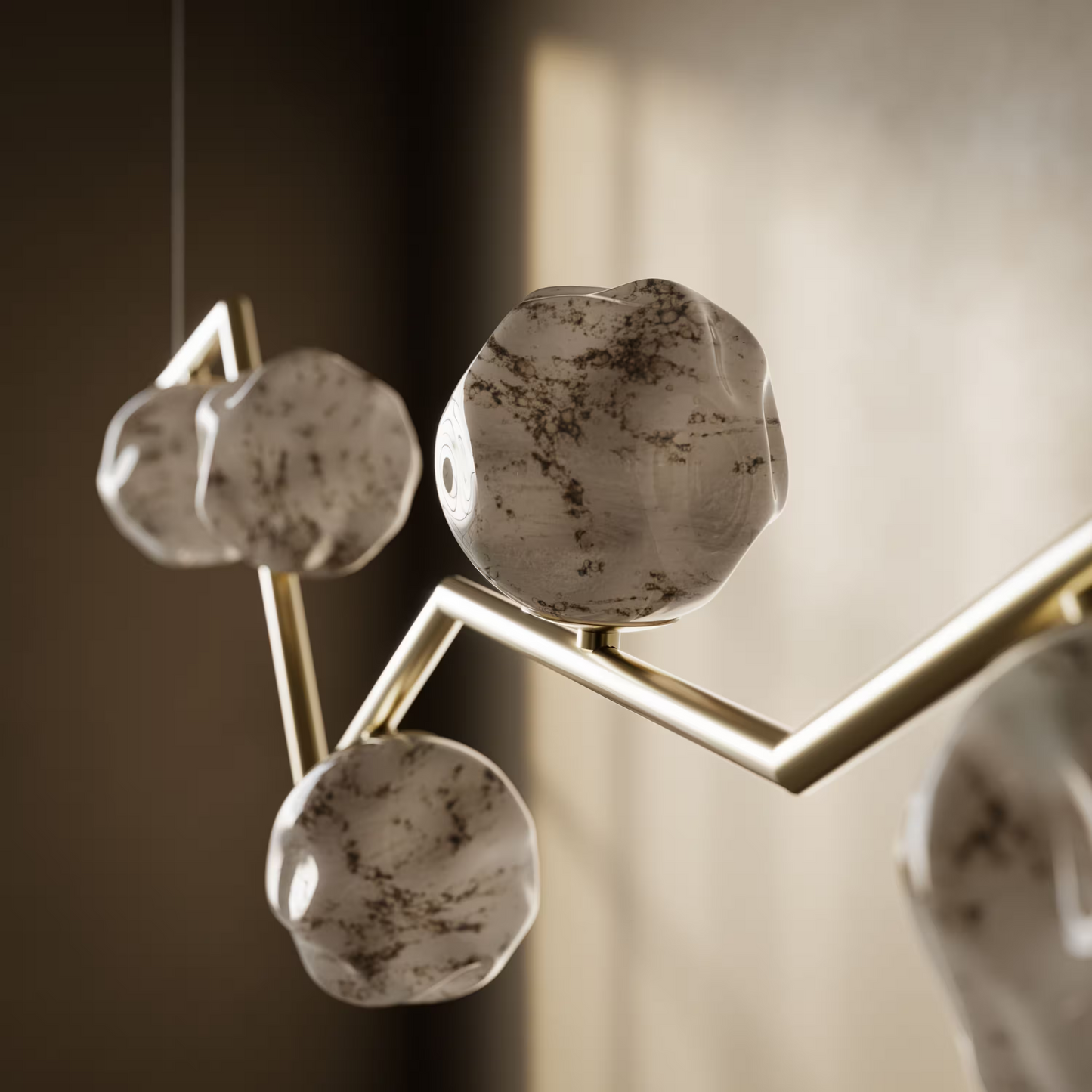 Stone Linear Pendant