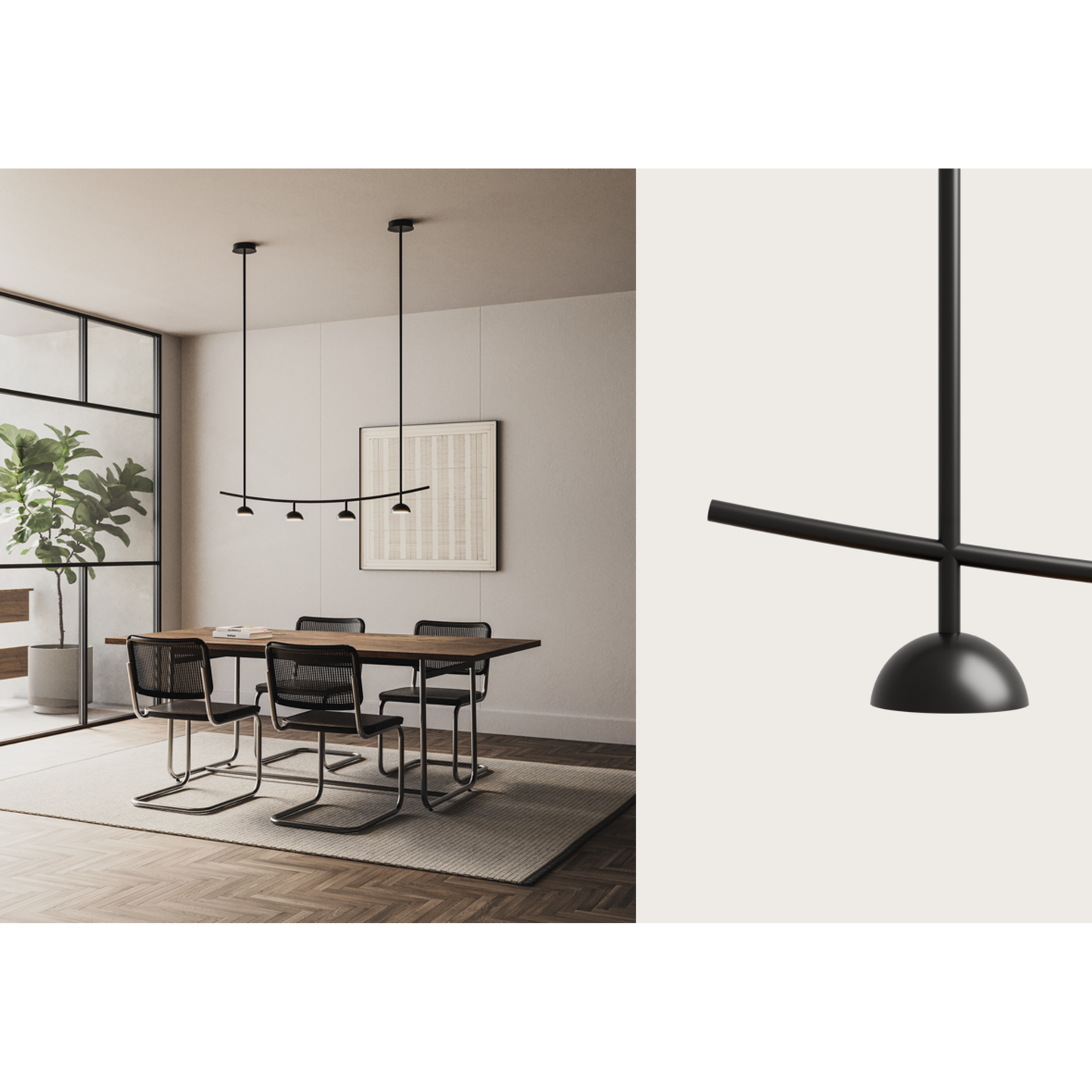 Tana 4-Light LED Pendant