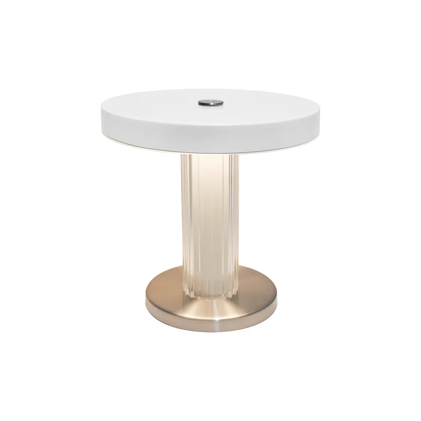Trezzi Portable Table Lamp in White
