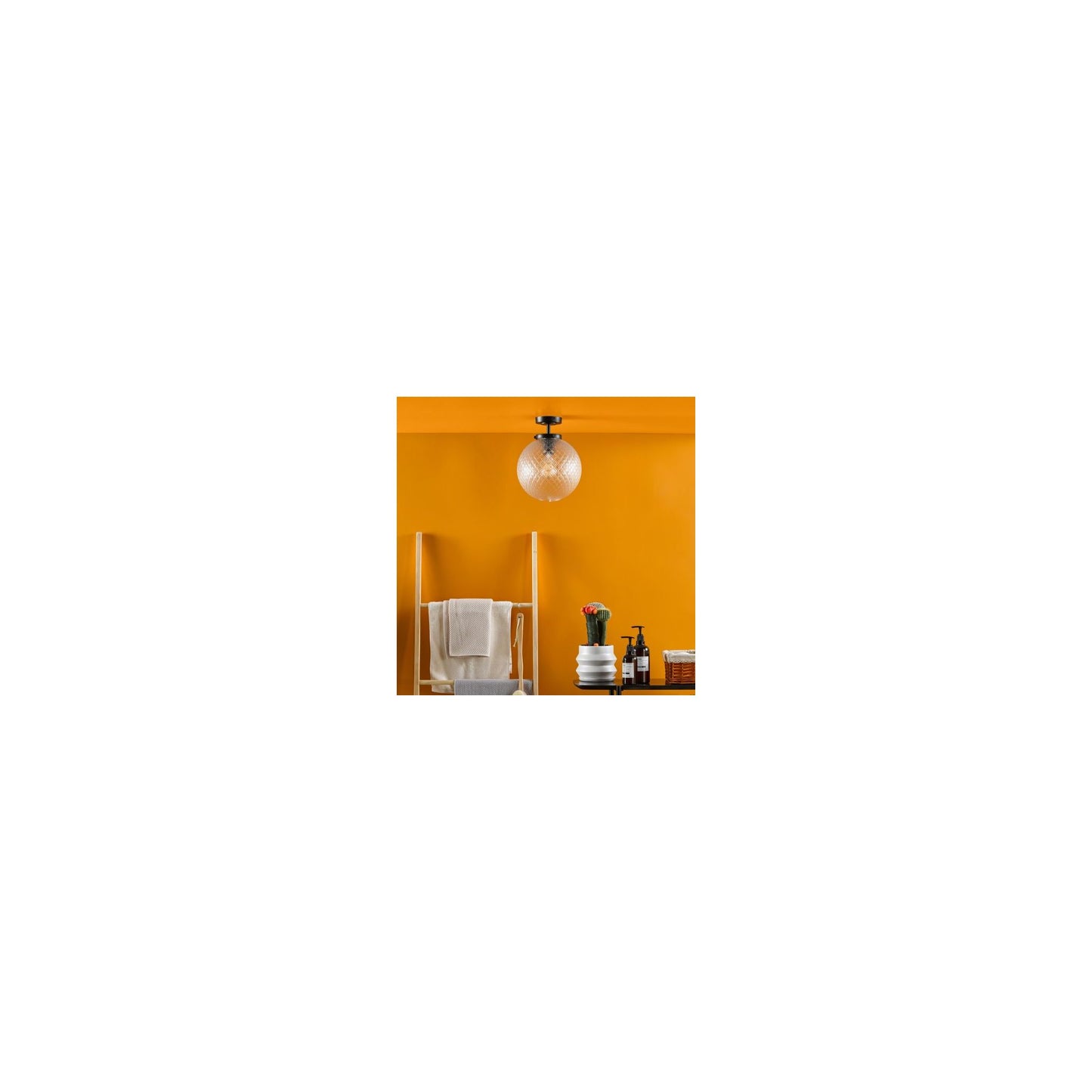Wayne Bathroom Semi Flush