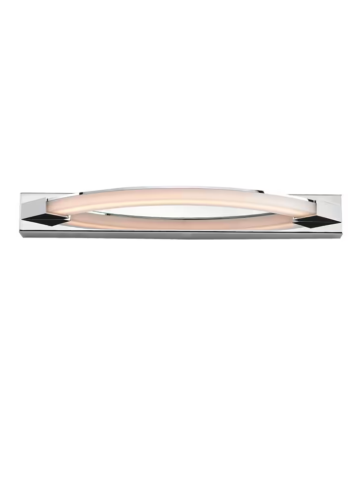 Bathroom Curved Mirror Light IP44