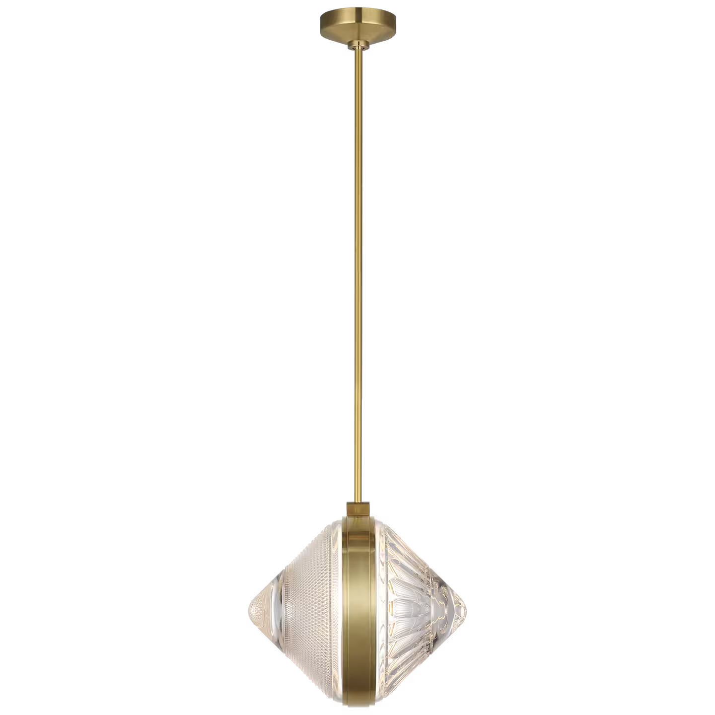 Copper Coast 15" Karo and Olive Cut Pendant