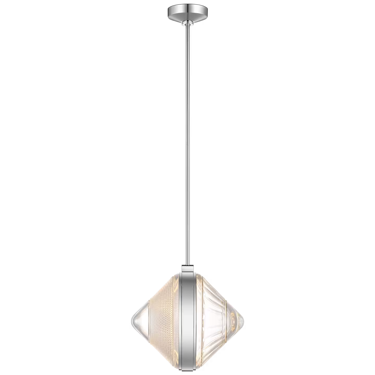 Copper Coast 15" Karo and Olive Cut Pendant