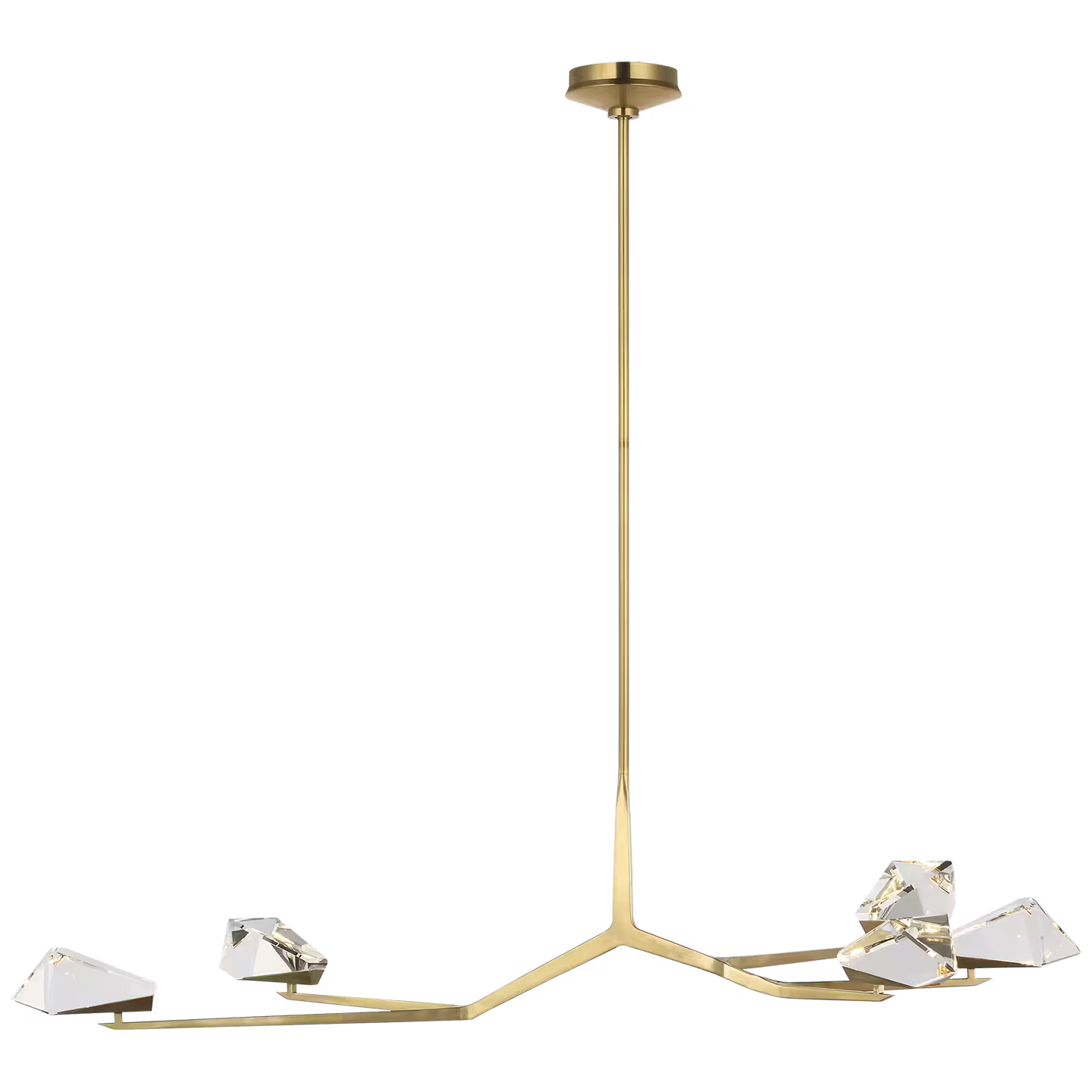 Carraig 53" 5 Light Chandelier