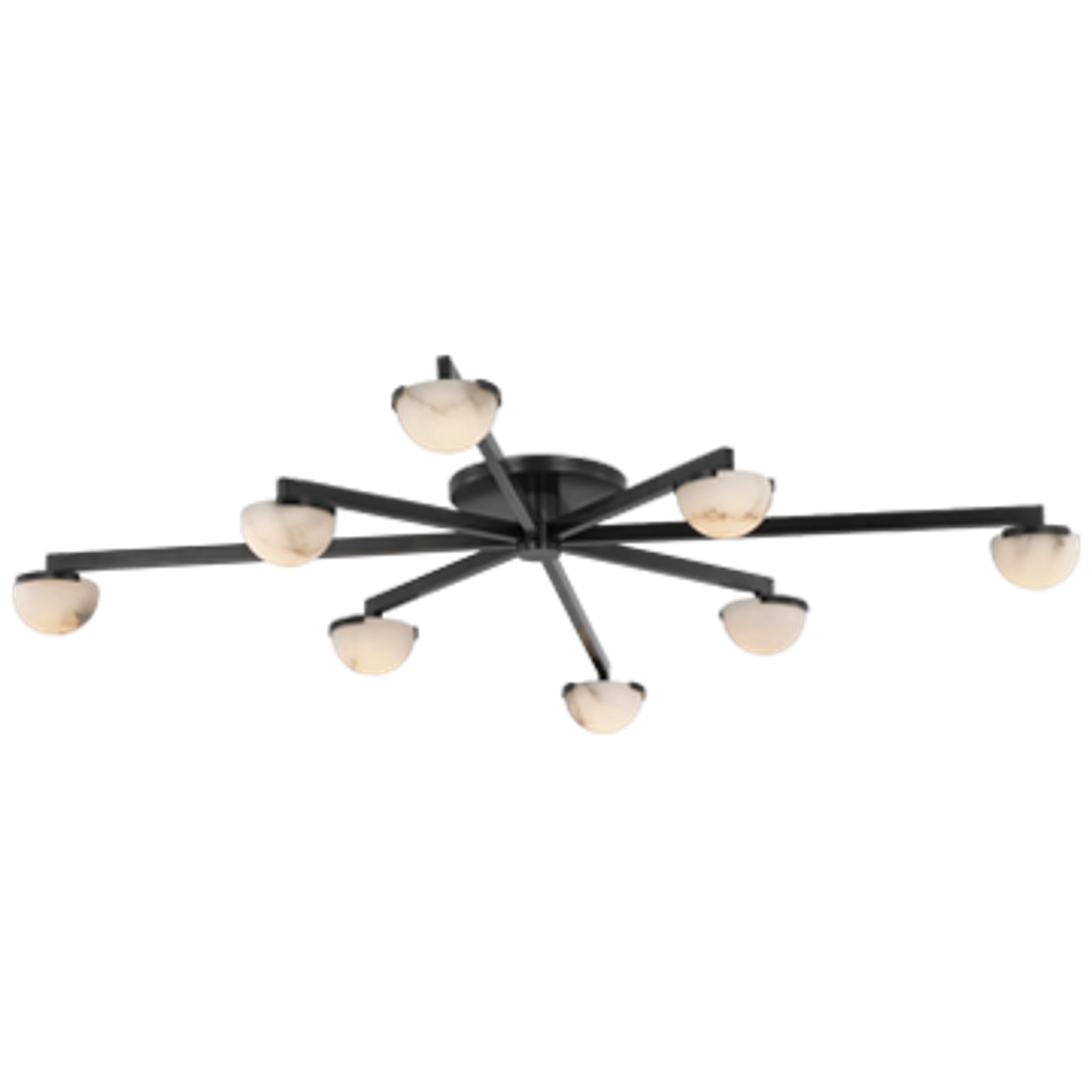 Pedra Staggered Arm Flush Mount