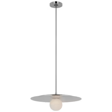 Pertica Disc Pendant with Alabaster