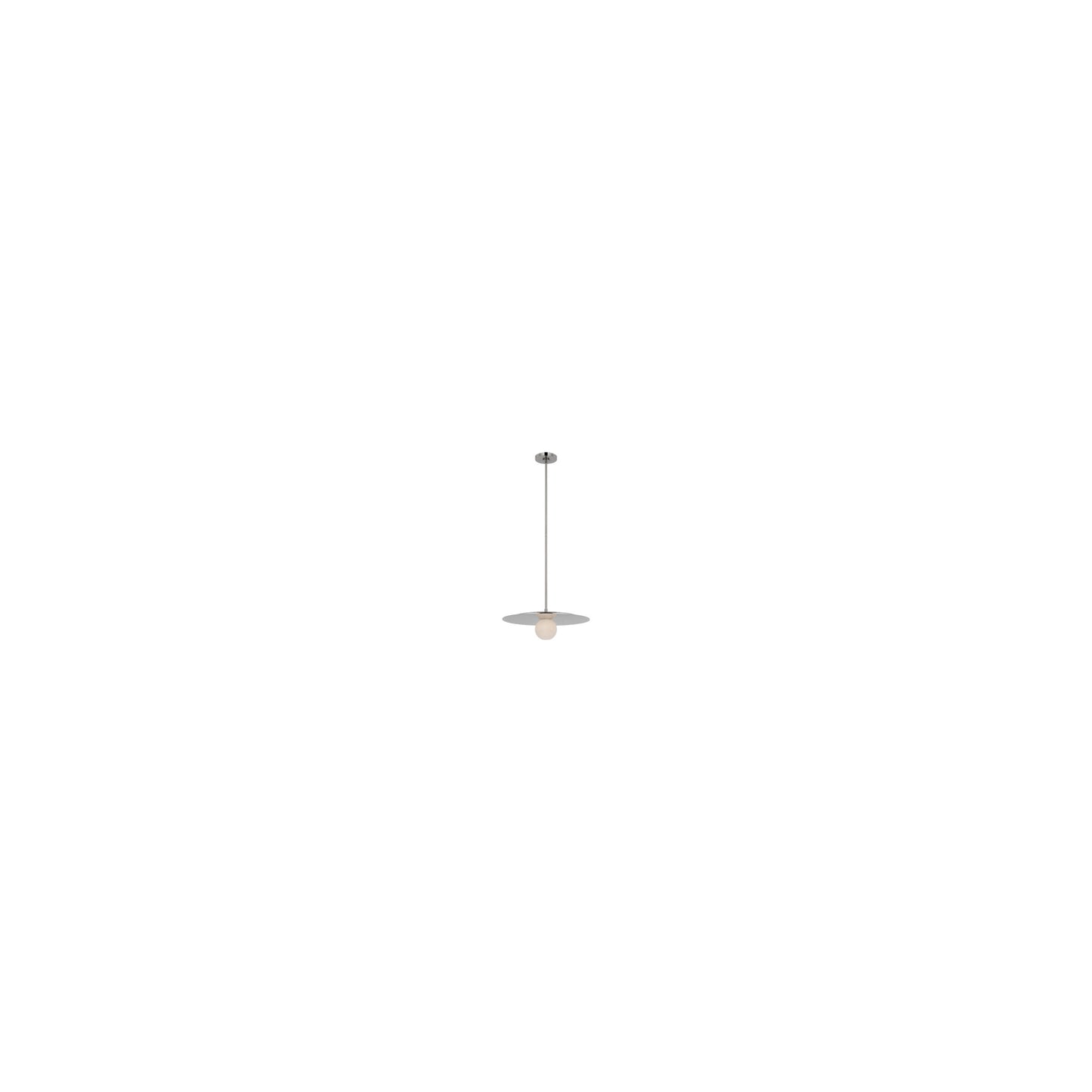 Pertica Disc Pendant with Alabaster