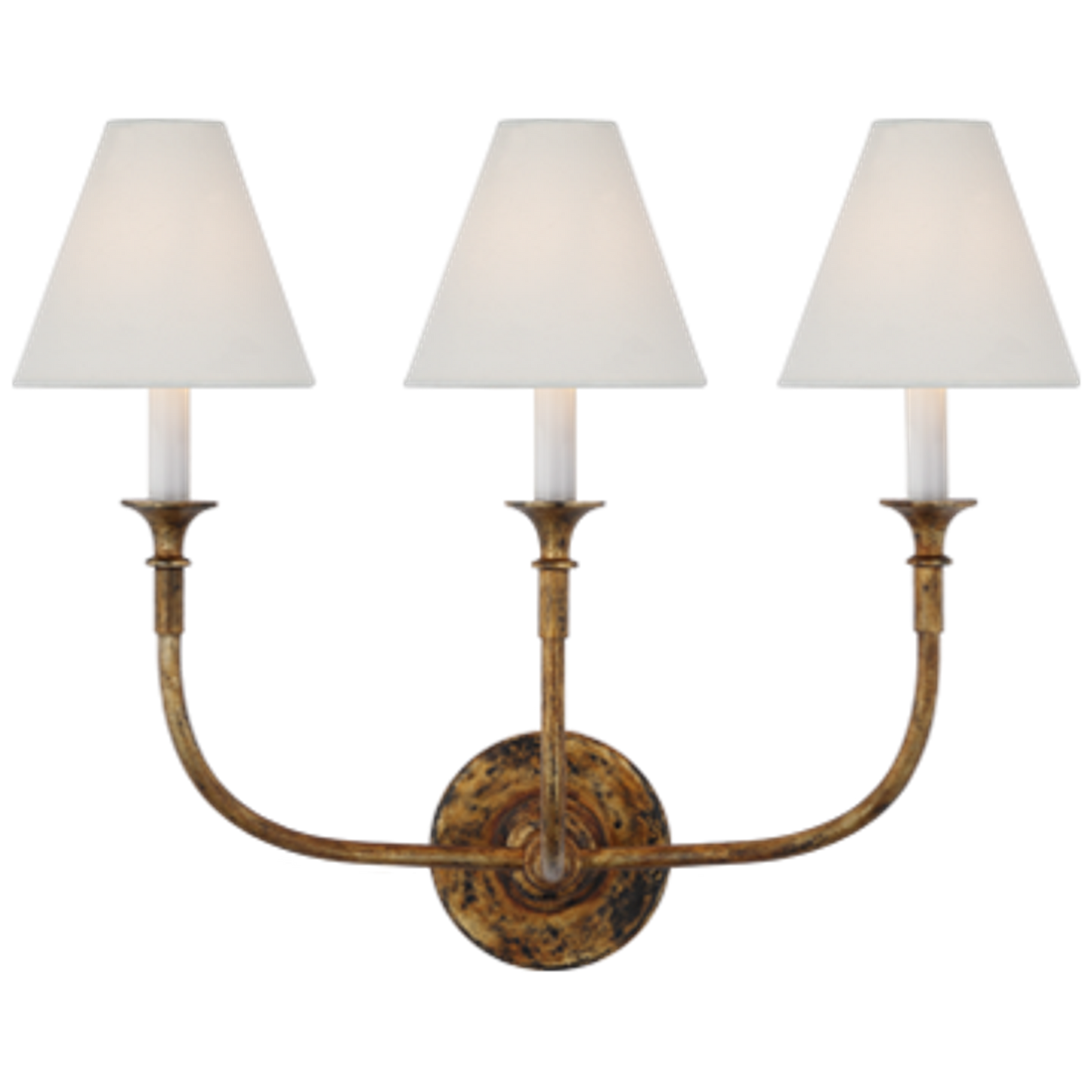Piaf Triple Sconce