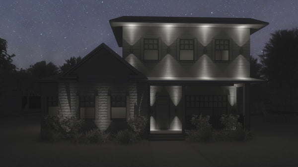 Warm welcoming facade
