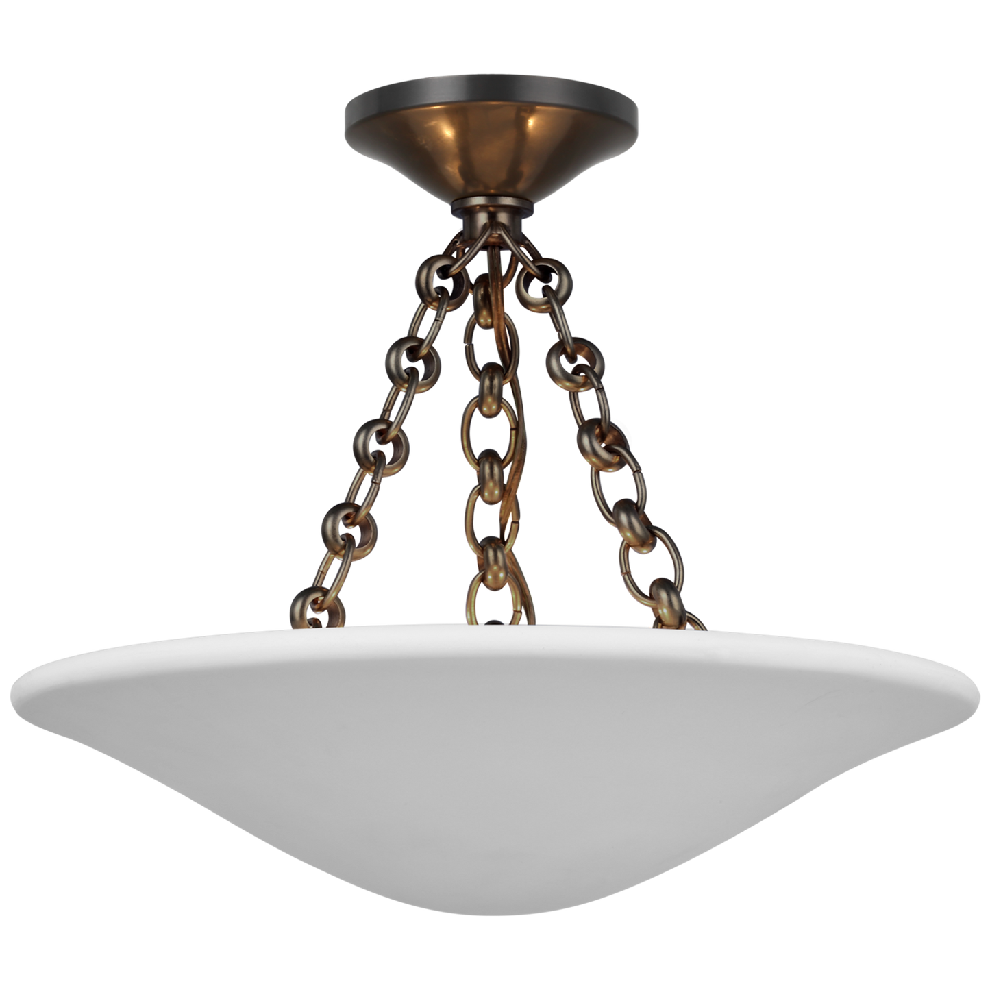 Mollino 16" Semi Flush Mount