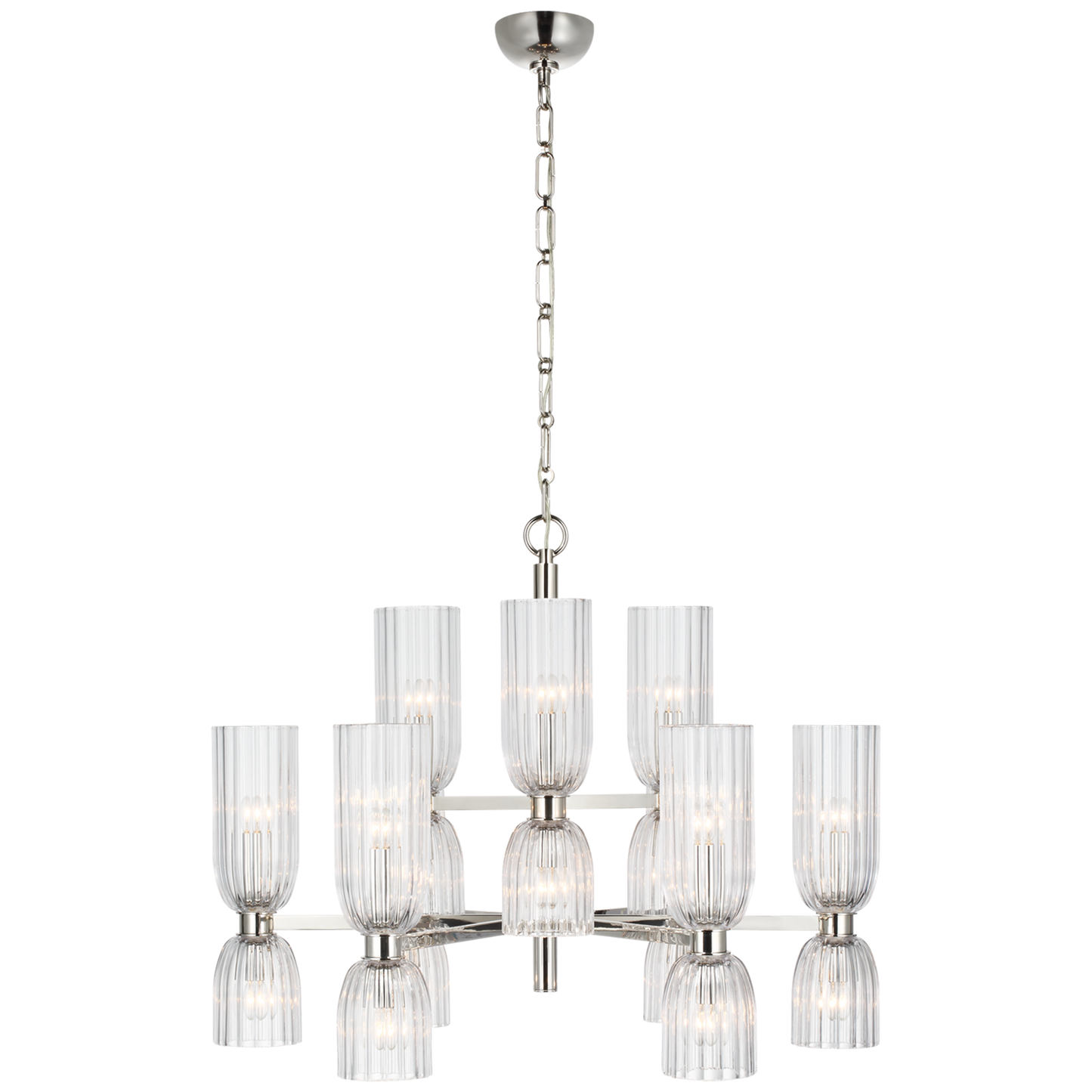 Asalea Two-Tier Chandelier